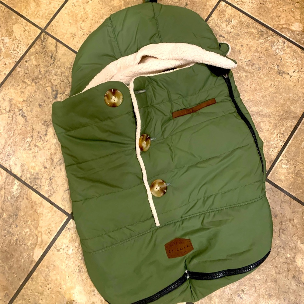 JJ Cole Sherpa Car seat cover